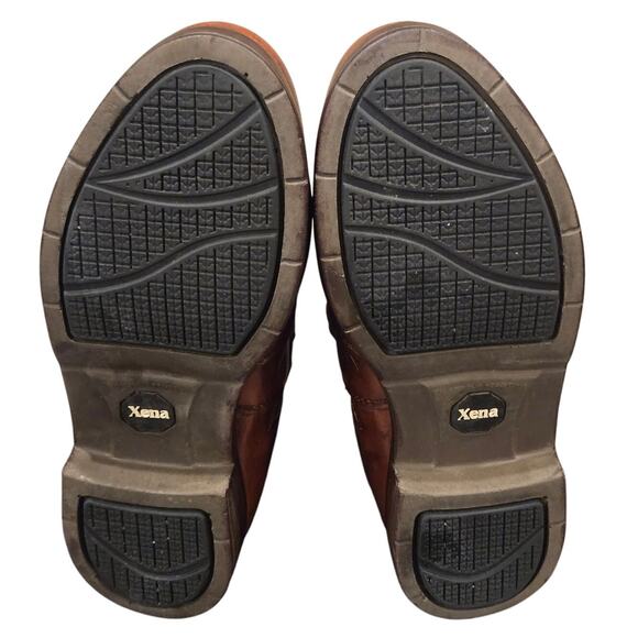 Xena Workwear Omega EH Safety Work Boots Steel-Toe Full-Grain Leather 6.5 Brown - Picture 6 of 7